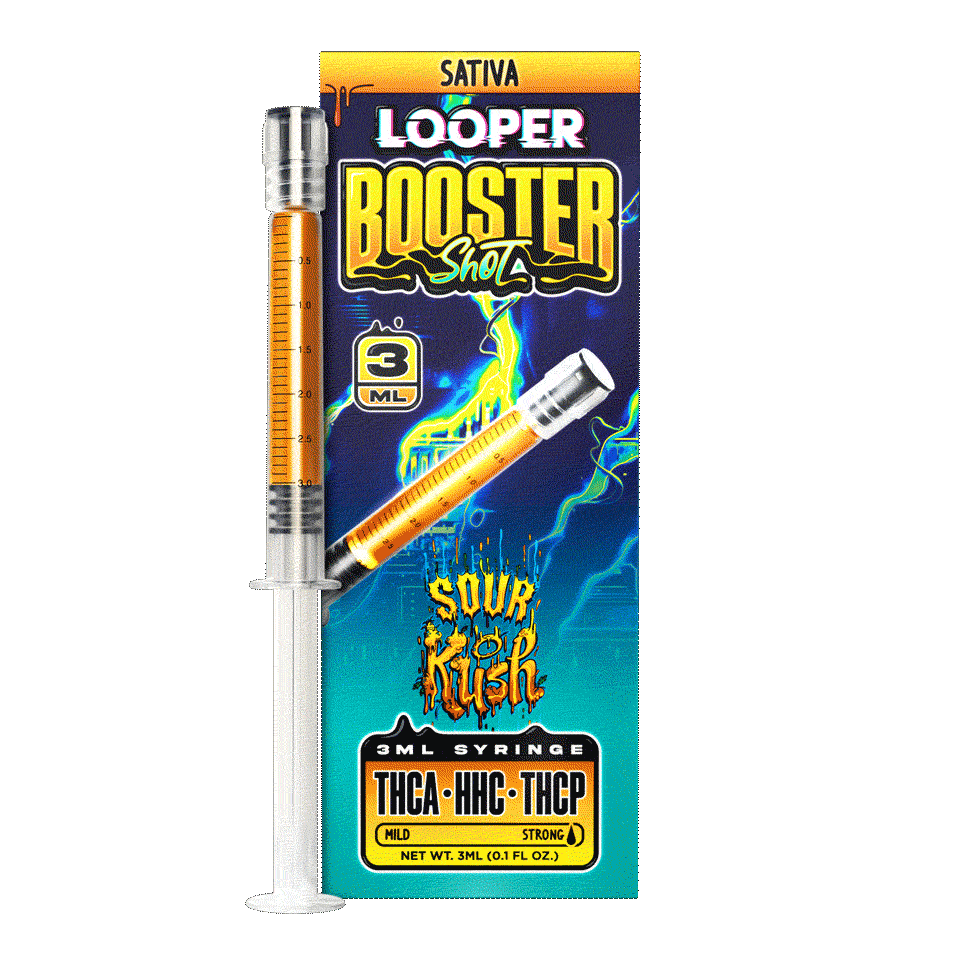 LOOPER-3ML-SYRINGE-SOUR-KUSH_GLITCH looper booster shot