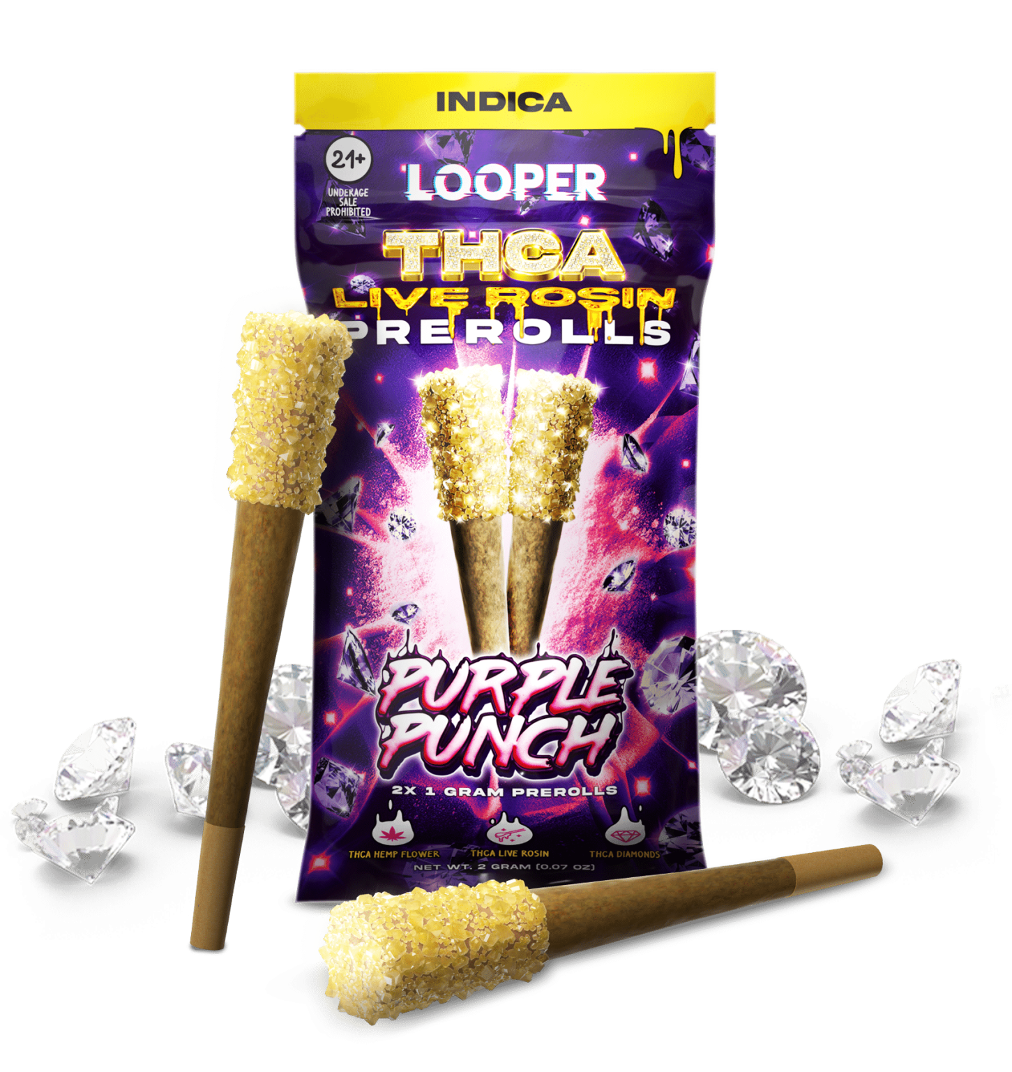 LOOPER-THCA-PREROLLS-HERB-purple-punch-1451x1536 (1) looper thca prerolls
